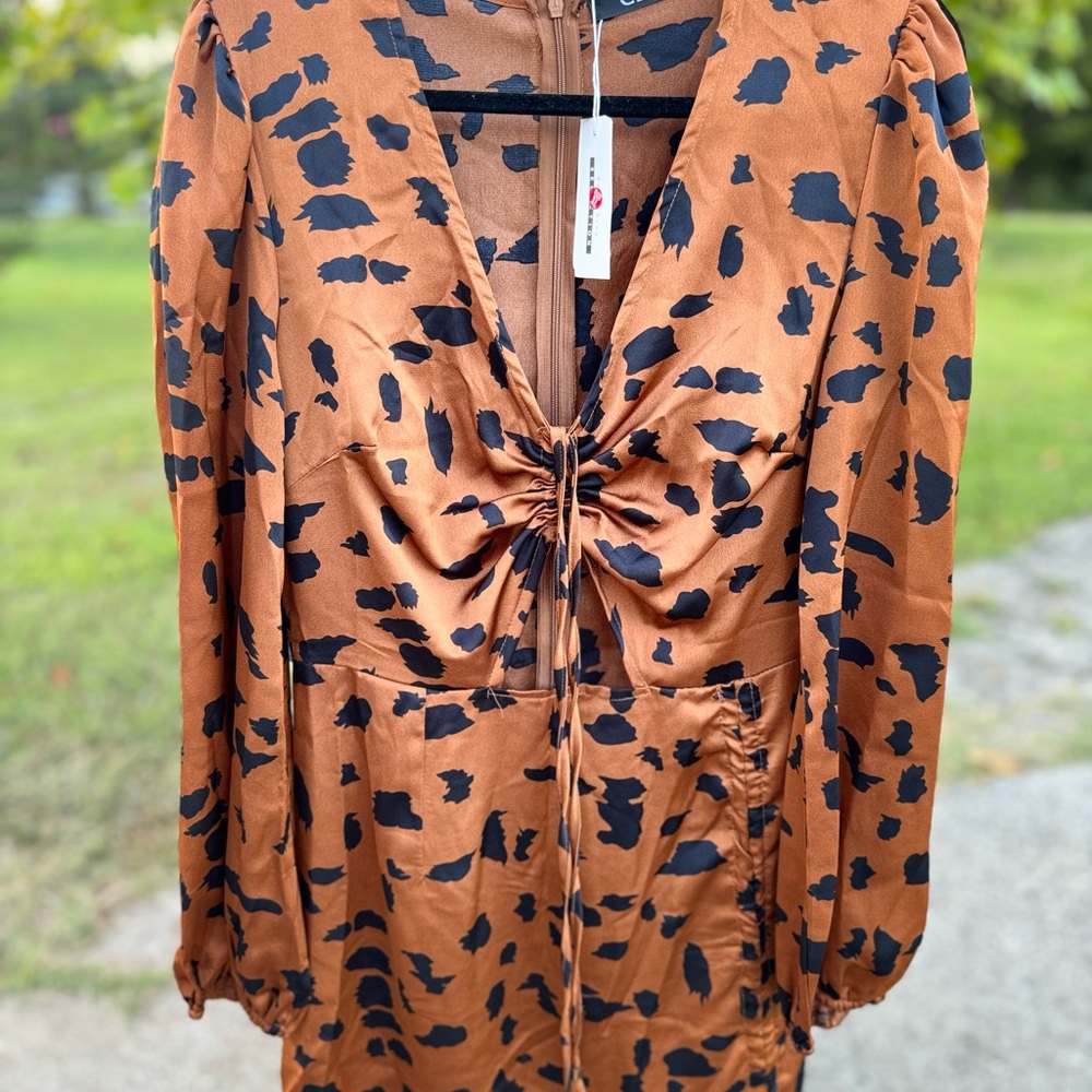 Stylish Brown and Black Women's Jacket